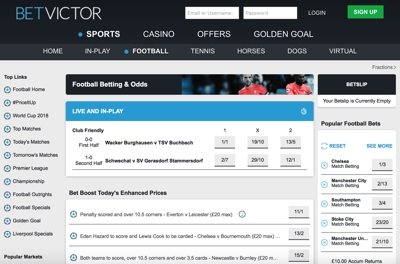 betvictor screenshot