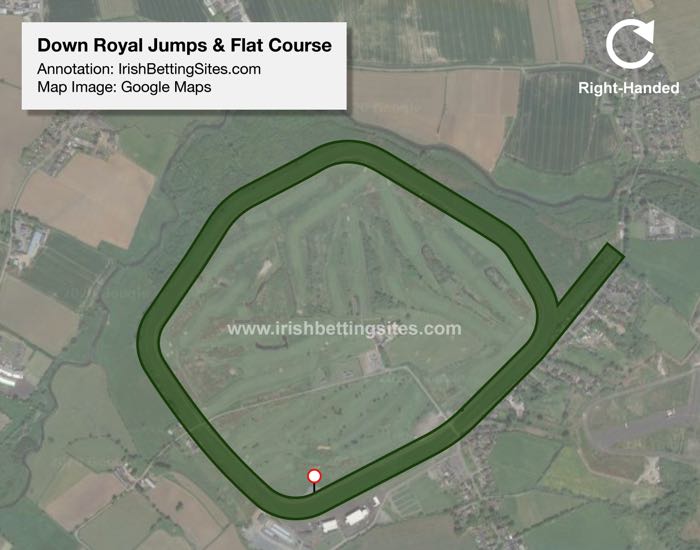 Down Royal Jumps & Flat Racecourse Map