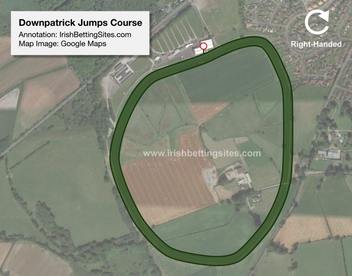 Downpatrick Jumps Racecourse Map