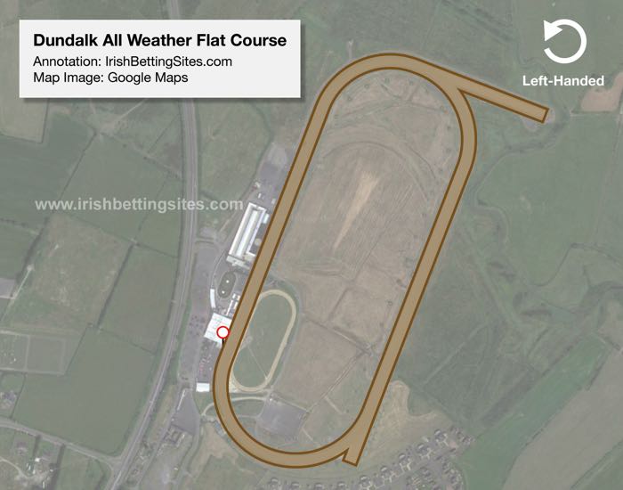 Dundalk Satellite Flat Racecourse Map