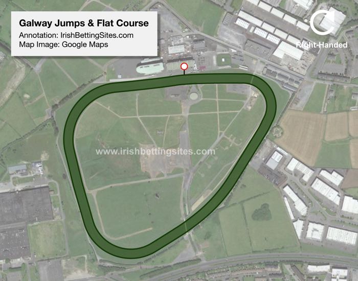 Galway Jumps & Flat Racecourse Map