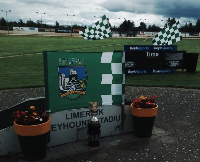 Limerick Greyhound Stadium signage