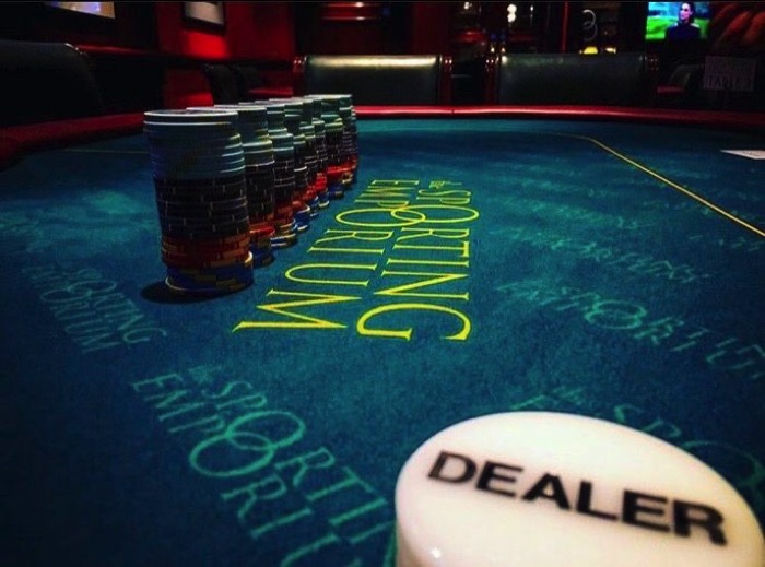 Poker at the Sporting Emporium